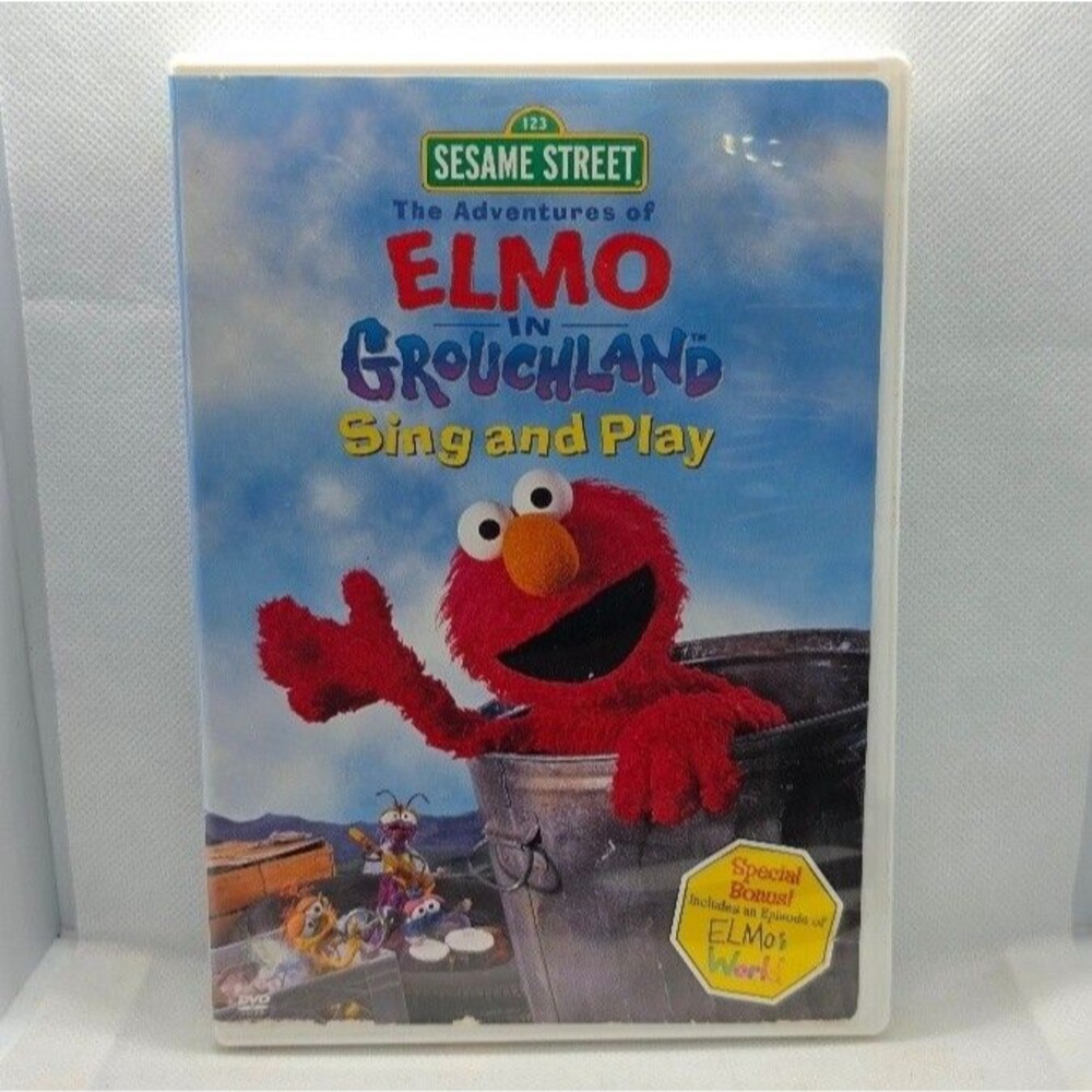 Sesame Street: Elmo in Grouchland Sing and Play (DVD, 1999)